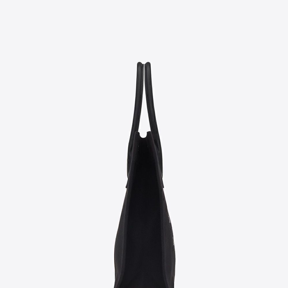 Saint Laurent Rive Gauche black and white tote bag purse brand new never used! - Picture 15 of 16
